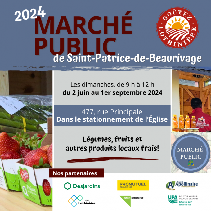 Le marché public de St-Patrice